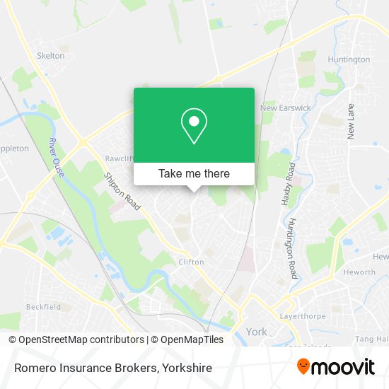 Romero Insurance Brokers map