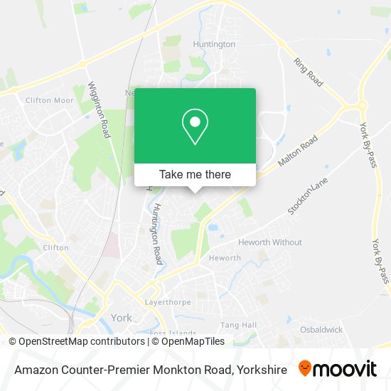 Amazon Counter-Premier Monkton Road map