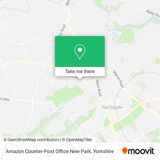 Amazon Counter-Post Office New Park map