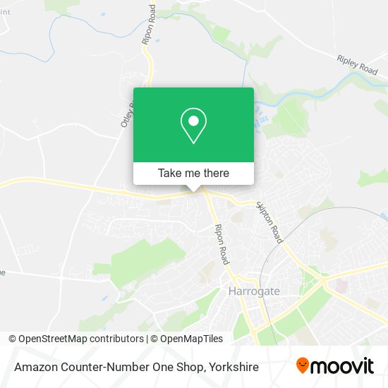 Amazon Counter-Number One Shop map