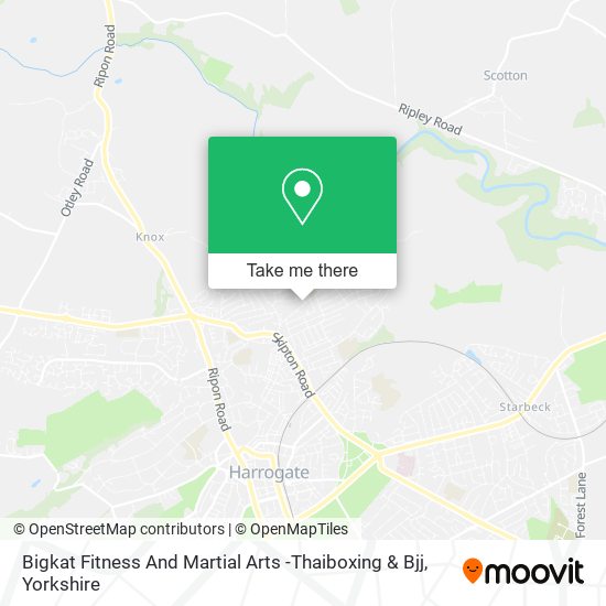 Bigkat Fitness And Martial Arts -Thaiboxing & Bjj map