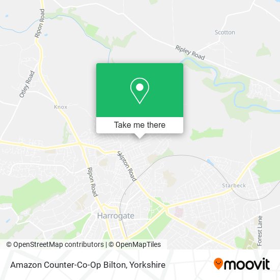 Amazon Counter-Co-Op Bilton map