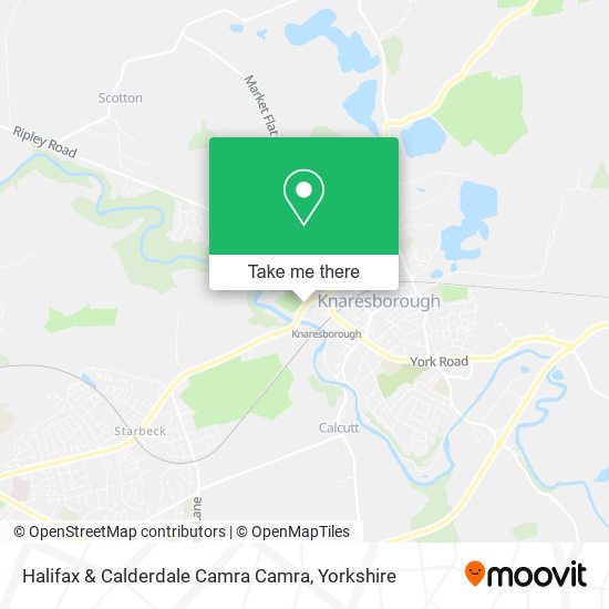Halifax & Calderdale Camra Camra map