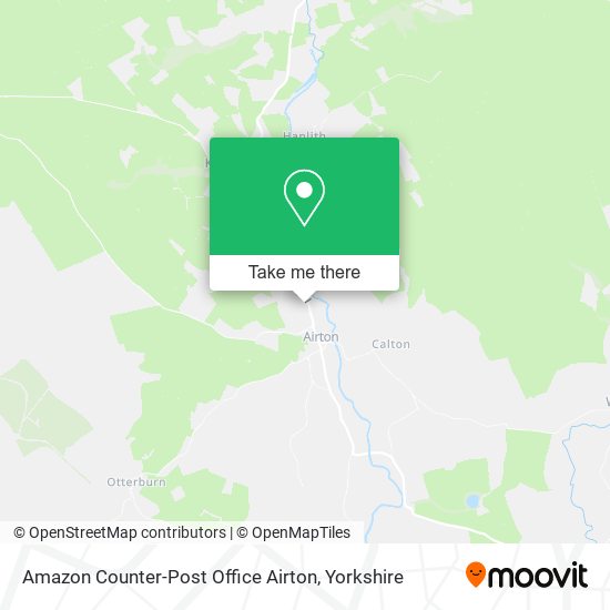 Amazon Counter-Post Office Airton map