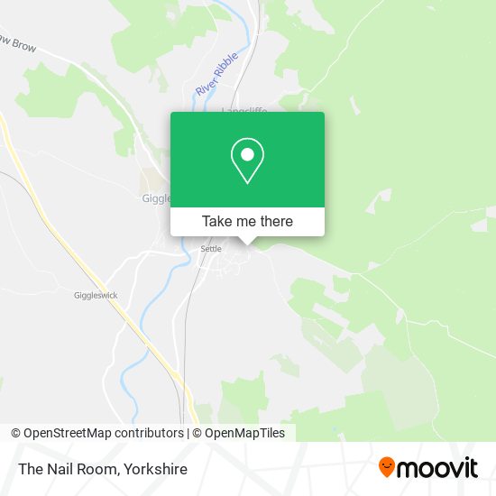 The Nail Room map