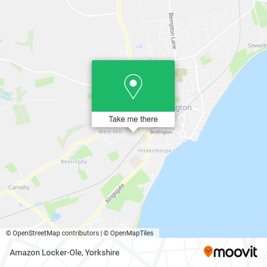 Amazon Locker-Ole map