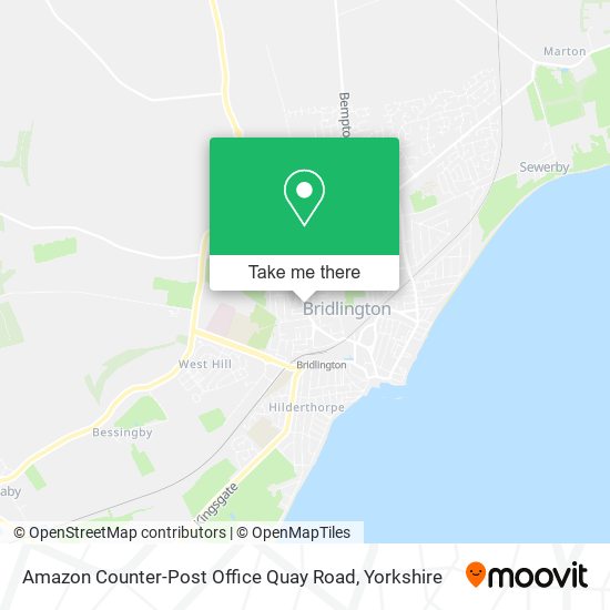 Amazon Counter-Post Office Quay Road map