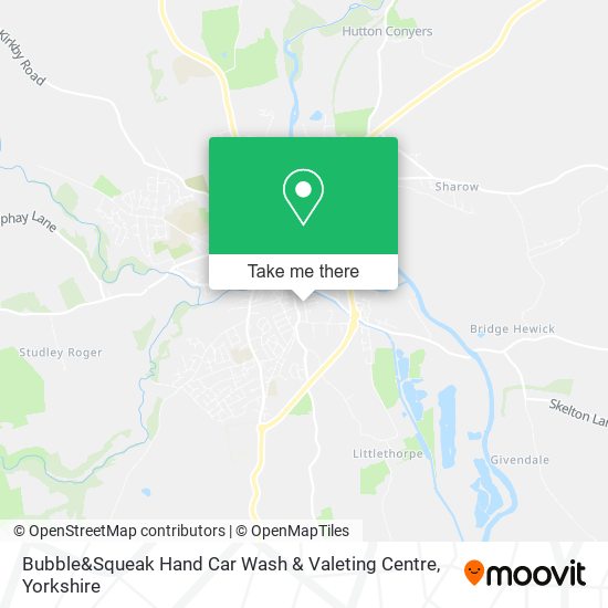 Bubble&Squeak Hand Car Wash & Valeting Centre map