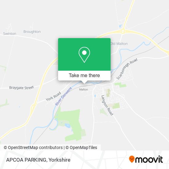 APCOA PARKING map