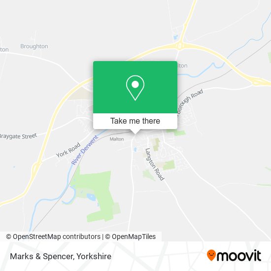 Marks & Spencer map
