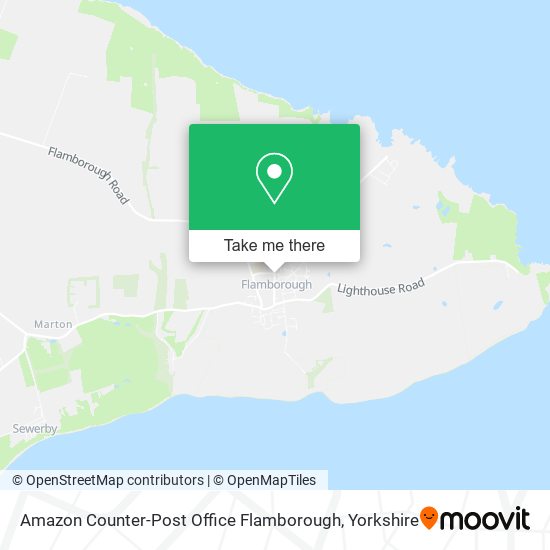 Amazon Counter-Post Office Flamborough map