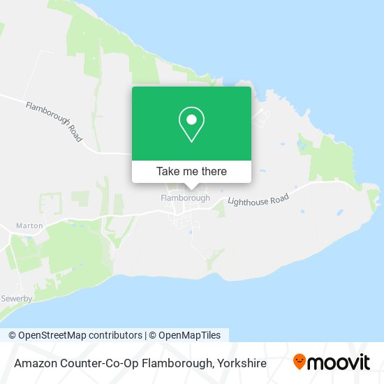 Amazon Counter-Co-Op Flamborough map