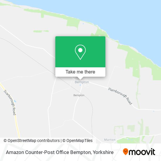 Amazon Counter-Post Office Bempton map