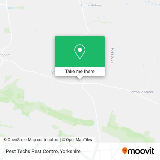 Pest Techs Pest Contro map