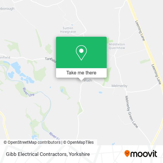 Gibb Electrical Contractors map