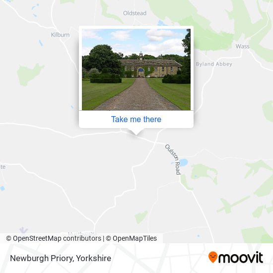 Newburgh Priory map