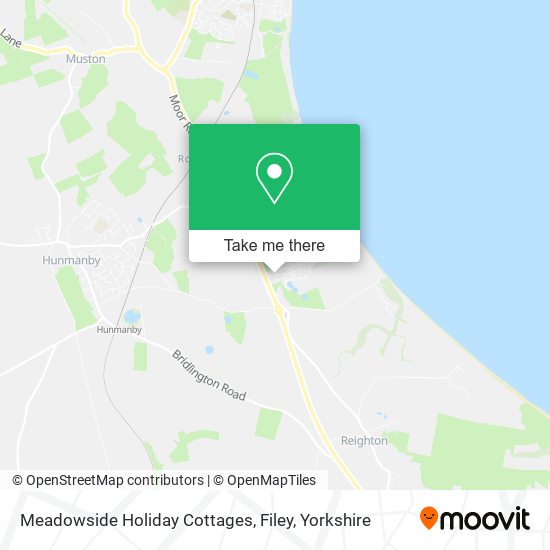 Meadowside Holiday Cottages, Filey map