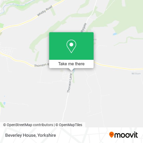Beverley House map