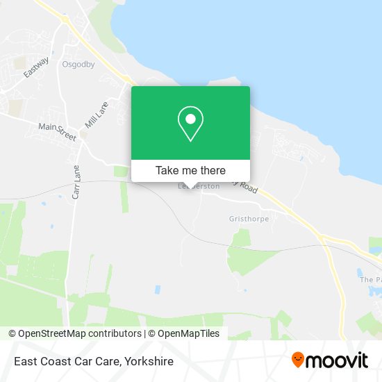 East Coast Car Care map