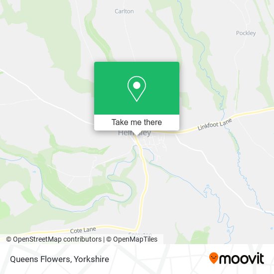 Queens Flowers map