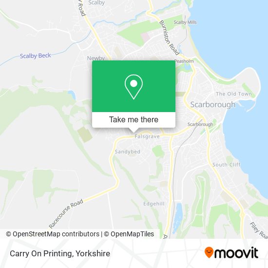 Carry On Printing map