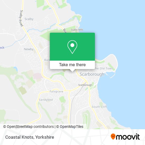 Coastal Knots map