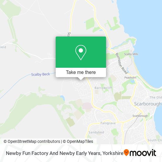 Newby Fun Factory And Newby Early Years map