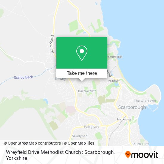 Wreyfield Drive Methodist Church : Scarborough map