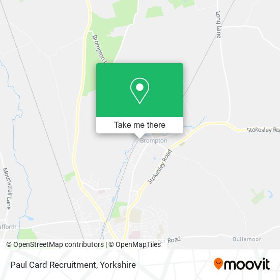 Paul Card Recruitment map