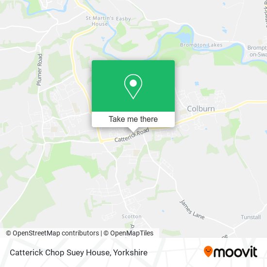 Catterick Chop Suey House map