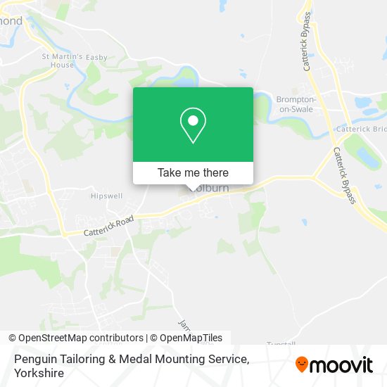 Penguin Tailoring & Medal Mounting Service map