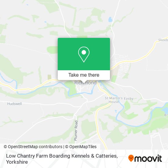 Low Chantry Farm Boarding Kennels & Catteries map