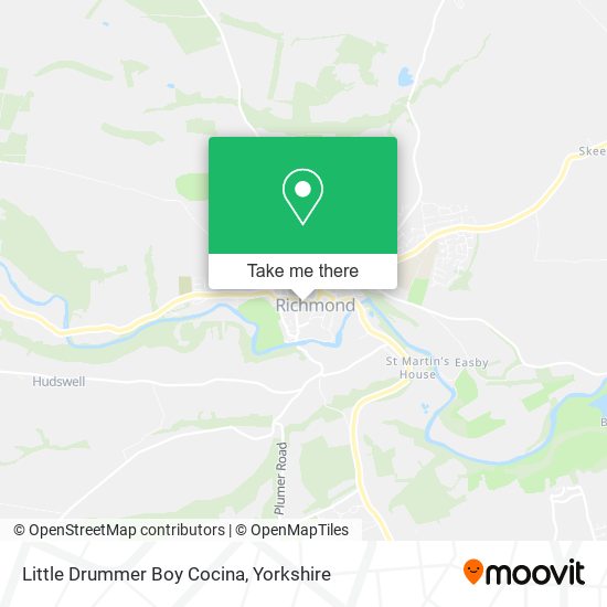 Little Drummer Boy Cocina map