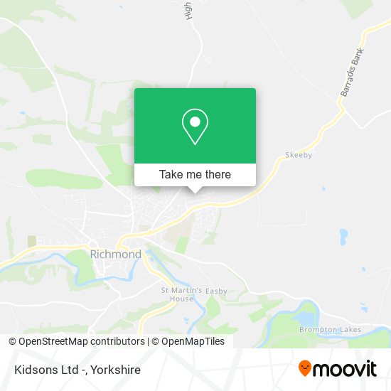 Kidsons Ltd - map