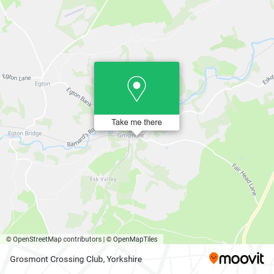 Grosmont Crossing Club map