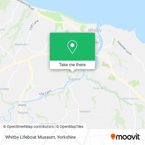 Whitby Lifeboat Museum map