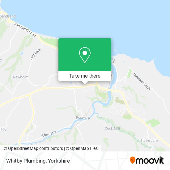 Whitby Plumbing map