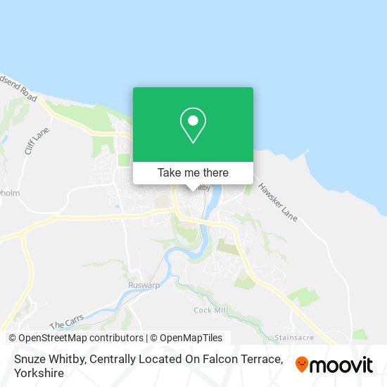 Snuze Whitby, Centrally Located On Falcon Terrace map