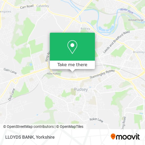 LLOYDS BANK map