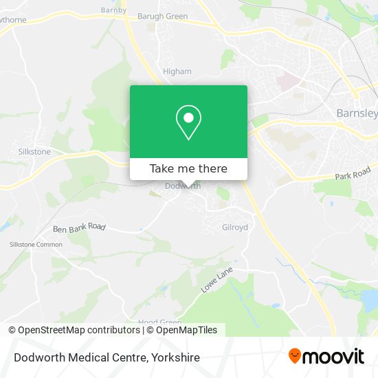 Dodworth Medical Centre map