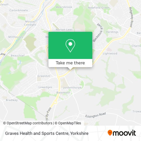 Graves Health and Sports Centre map