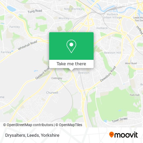 Drysalters, Leeds map