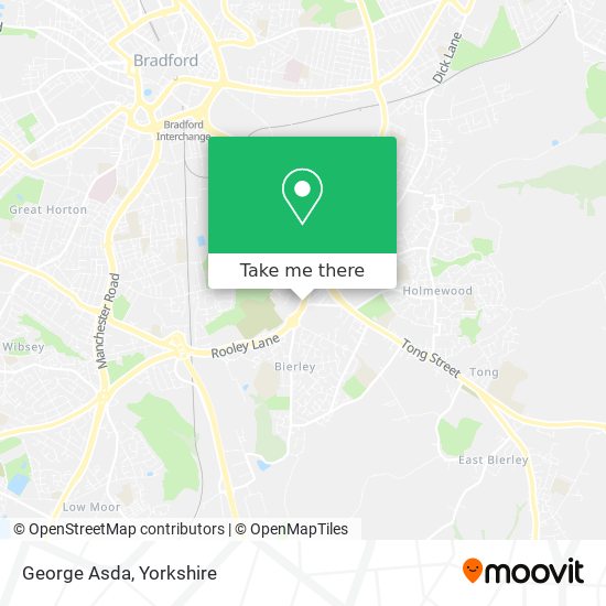 George Asda map