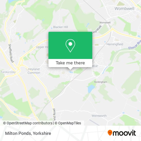 Milton Ponds map