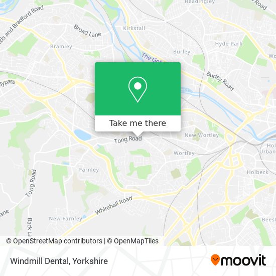 Windmill Dental map