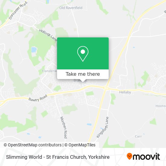 Slimming World - St Francis Church map