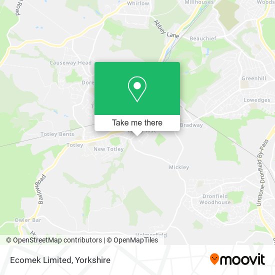 Ecomek Limited map
