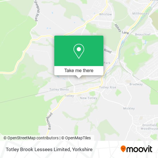 Totley Brook Lessees Limited map