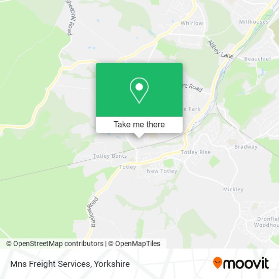 Mns Freight Services map