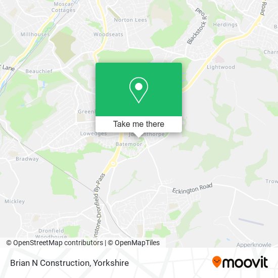 Brian N Construction map